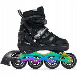 Raven Drill Black/Neo Chrome 2v1 dětské brusle