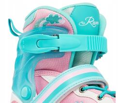 Raven Zoya Mint 4v1 dětské brusle - LED kolečka