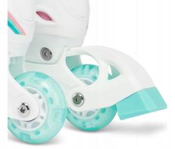 Raven Zoya Mint 2v1 dětské brusle - LED kolečka