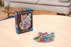 Ravensburger DŘEVO Puzzle 150 dílků Barevná liška 27x20cm skládačka