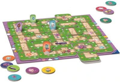 Ravensburger HRA Labyrinth Junior Gabbys Dollhouse (společenská hra)