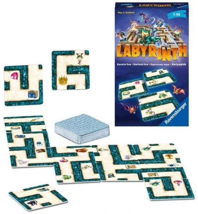 Ravensburger Hra Labyrinth karetní (společenská hra)