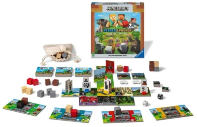 Ravensburger Hra Minecraft Heroes of the Village (společenská hra)