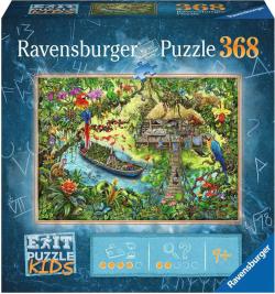 Ravensburger Kids Hra puzzle únikové Džungle 368 dílků 70x50cm skládačka 2v1 Ravensburger Kids Hra puzzle únikové Džungle 368 dílků 70x50cm skládačka 2v1