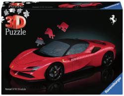 Ravensburger Puzzle 3D Auto Ferrari SF 90 Stradale 108 dílků Ravensburger Puzzle 3D Auto Ferrari SF 90 Stradale 108 dílků
