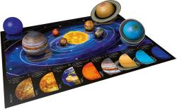 Ravensburger Puzzle 3D Sluneční soustava 8x puzzleball 522 dílků plast