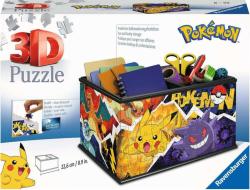 Ravensburger Puzzle 3D Úložná krabice Pokémon 216 dílků skládačka Ravensburger Puzzle 3D Úložná krabice Pokémon 216 dílků skládačka