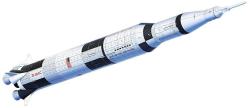 Ravensburger Puzzle 3D Vesmírná raketa Saturn V 440 dílků 70x50cm skládačka