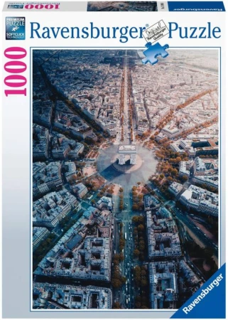 Ravensburger Puzzle Paříž 1000 dílků 50x70cm skládačka Ravensburger Puzzle Paříž 1000 dílků 50x70cm skládačka