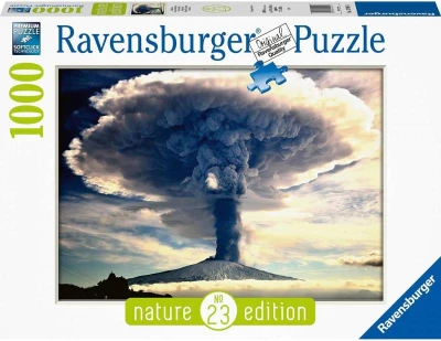 Ravensburger Puzzle Sopka Etna 1000 dílků 70x50cm skládačka Ravensburger Puzzle Sopka Etna 1000 dílků 70x50cm skládačka