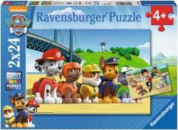Ravensburger Puzzle Tlapková Patrola Stateční psi 48 dílků skládačka 2v1