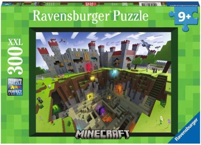 Ravensburger Puzzle XXL Minecraft Cutaway 300 dílků 49x36cm Ravensburger Puzzle XXL Minecraft Cutaway 300 dílků 49x36cm