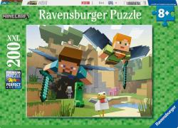Ravensburger Puzzle XXL Minecraft Dobrodružství 200 dílků 49x36cm