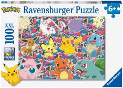 RAVENSBURGER Puzzle XXL Pokémoni 49x36cm skládačka 100 dílků RAVENSBURGER Puzzle XXL Pokémoni 49x36cm skládačka 100 dílků