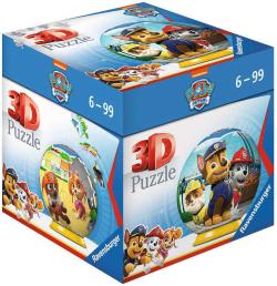 Ravensburger Puzzleball 3D skládačka 54 dílků Tlapková Patrola 3 druhy