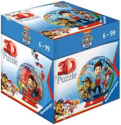 Ravensburger Puzzleball 3D skládačka 54 dílků Tlapková Patrola 3 druhy