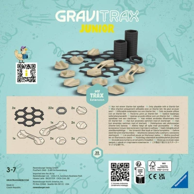 Ravensburger Stavebnice GraviTrax Junior Dráha rozšíření ke koulodráze