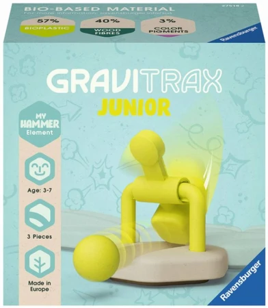 Ravensburger Stavebnice GraviTrax Junior Kladivo rozšíření ke koulodráze Ravensburger Stavebnice GraviTrax Junior Kladivo rozšíření ke koulodráze