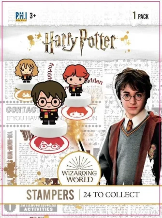 Razítko na tužku figurka Harry Potter různé druhy v sáčku s překvapením