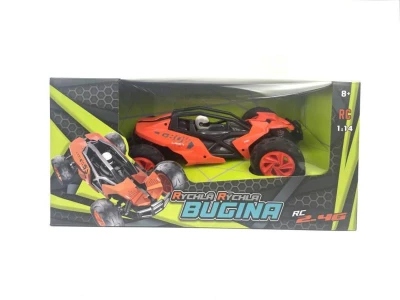 RC Auto bugina terénní vysokorychlostní 1:14 25km/h 2 barvy USB dobíjení