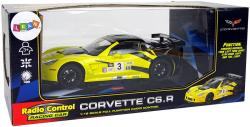 RC Auto Corvette C6.R na vysílačku 2,4GHz 1:18 na baterie Světlo 2 barvy