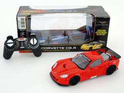 RC Auto Corvette C6.R na vysílačku 2,4GHz 1:18 na baterie Světlo 2 barvy