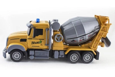RC Auto domíchávač betonu na vysílačku 27MHz na baterie Světlo