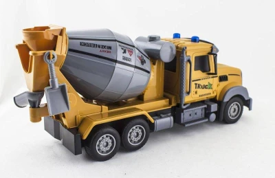 RC Auto domíchávač betonu na vysílačku 27MHz na baterie Světlo