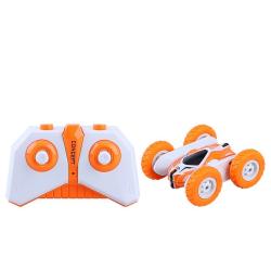 RC Auto kaskadérské mini na vysílačku oranžové přetáčení 360 stupnů