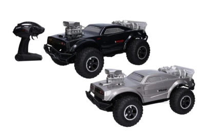RC Auto na ovládání 48cm černé , stříbrné na vysílačku 2,4GHz RC Auto na ovládání 48cm černé , stříbrné na vysílačku 2,4GHz