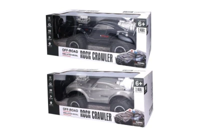 RC Auto na ovládání 48cm černé , stříbrné na vysílačku 2,4GHz