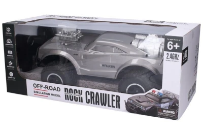 RC Auto na ovládání 48cm černé , stříbrné na vysílačku 2,4GHz