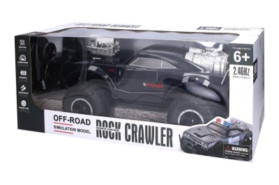 RC Auto na ovládání 48cm černé , stříbrné na vysílačku 2,4GHz