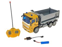 RC Auto nákladní auto - sklápěč na vysílačku 1:30 4 funkce