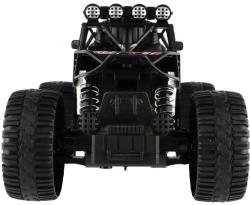 RC Auto off-road červený na vysílačku 27MHz kouřící na baterie Světlo
