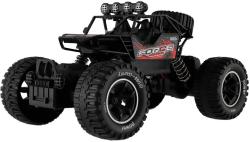 RC Auto off-road červený na vysílačku 27MHz kouřící na baterie Světlo