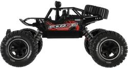 RC Auto off-road červený na vysílačku 27MHz kouřící na baterie Světlo