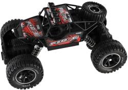 RC Auto off-road červený na vysílačku 27MHz kouřící na baterie Světlo
