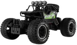 RC Auto off-road zelený na vysílačku 27MHz kouřící na baterie Světlo