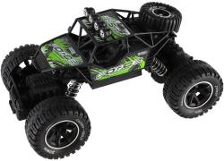 RC Auto off-road zelený na vysílačku 27MHz kouřící na baterie Světlo