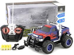 RC Auto terénní 1:16 na vysílačku 27MHz na baterie USB Světlo