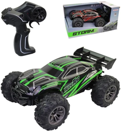 RC Auto velká kola na vysílačku 2,4GHz na baterie Světlo 2 barvy RC Auto velká kola na vysílačku 2,4GHz na baterie Světlo 2 barvy