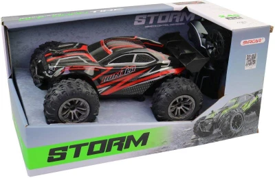 RC Auto velká kola na vysílačku 2,4GHz na baterie Světlo 2 barvy