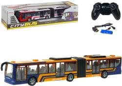 RC Autobus kloubový MHD na vysílačku na baterie USB Světlo 2 barvy