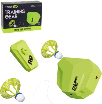 RC Badminton trenažér závěsný set se 2 košičky na baterie Světlo RC Badminton trenažér závěsný set se 2 košičky na baterie Světlo