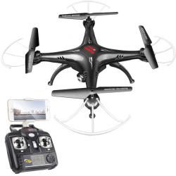 RC Dron na vysílačku 2,4GHz na baterie Wi-Fi kvadrokoptera s HD kamerou