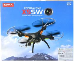 RC Dron na vysílačku 2,4GHz na baterie Wi-Fi kvadrokoptera s HD kamerou