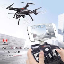 RC Dron na vysílačku 2,4GHz na baterie Wi-Fi kvadrokoptera s HD kamerou