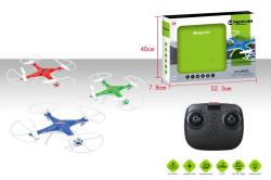 RC Dron Pioneer LED světlo, 2,4GHz, USB dobíjení, 360°