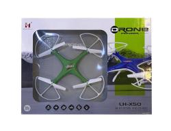 RC Dron Pioneer LED světlo, 2,4GHz, USB dobíjení, 360°